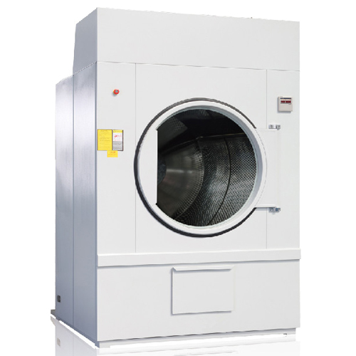 洗衣房設備中的50kg工業(yè)烘干機全自動